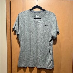 Nike Heather Gray Dri-FIT Tee